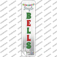 Jingle Bells Novelty Narrow Sticker Decal Small