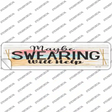 Swearing Will Help Novelty Narrow Sticker Decal