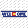 Welcome Colorado Novelty Narrow Sticker Decal Small