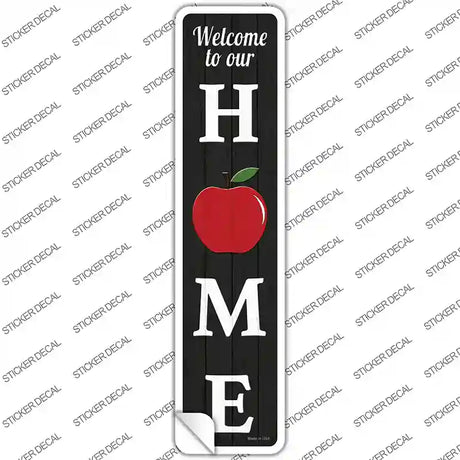 Home Apple Novelty Narrow Sticker Decal Small