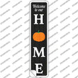 Home Pumpkin Novelty Narrow Sticker Decal Small