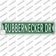 Rubbernecker Dr Novelty Narrow Sticker Decal