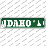 Idaho St Silhouette Novelty Narrow Sticker Decal Small