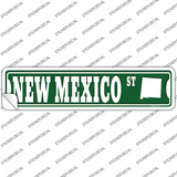 New Mexico St Silhouette Novelty Narrow Sticker Decal Small