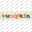 Hey There Pumpkin Novelty Narrow Sticker Decal Small