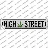 High Street Novelty Narrow Sticker Decal Small