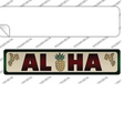 Aloha Novelty Narrow Sticker Decal Small