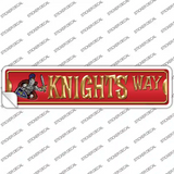 Knights Way Novelty Narrow Sticker Decal