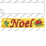 Noel Novelty Narrow Sticker Decal Small