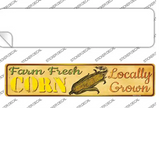 Farm Fresh Corn Novelty Narrow Sticker Decal Small