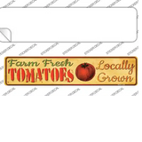 Farm Fresh Tomatoes Novelty Narrow Sticker Decal Small