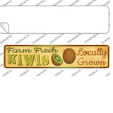 Farm Fresh Kiwis Novelty Narrow Sticker Decal Small