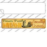 Farm Fresh Squash Novelty Narrow Sticker Decal Small