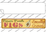 Farm Fresh Figs Novelty Narrow Sticker Decal Small