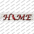 California Home Outline Novelty Narrow Sticker Decal Small