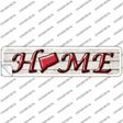 Connecticut Home Outline Novelty Narrow Sticker Decal Small