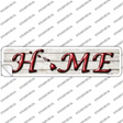 Hawaii Home Outline Novelty Narrow Sticker Decal Small