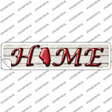 Illinois Home Outline Novelty Narrow Sticker Decal Small