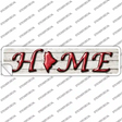 Maine Home Outline Novelty Narrow Sticker Decal Small