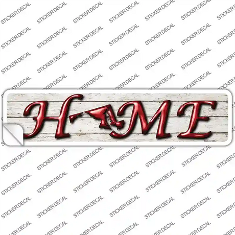 Maryland Home Outline Novelty Narrow Sticker Decal Small