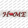 Nebraska Home Outline Novelty Narrow Sticker Decal Small