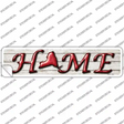 New York Home Outline Novelty Narrow Sticker Decal Small