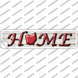 Ohio Home Outline Novelty Narrow Sticker Decal Small