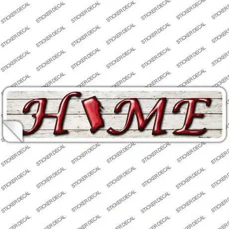 Rhode Island Home Outline Novelty Narrow Sticker Decal Small