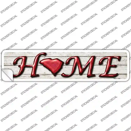 South Carolina Home Outline Novelty Narrow Sticker Decal Small