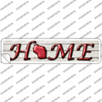 Wisconsin Home Outline Novelty Narrow Sticker Decal Small