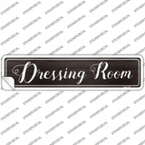 Dressing Room Novelty Narrow Sticker Decal