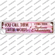 You Call Them Swear Words Novelty Narrow Sticker Decal