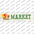 Market Novelty Narrow Sticker Decal Small