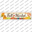 Fall Market Novelty Narrow Sticker Decal Small