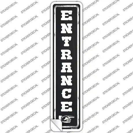 Entrance to the Right Novelty Narrow Sticker Decal