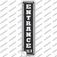 Entrance to the Left Novelty Narrow Sticker Decal