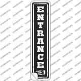 Entrance to the Left Novelty Narrow Sticker Decal
