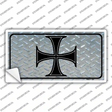 Maltese Cross Novelty Sticker Decal Small