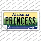 Princess Alabama Novelty Sticker Decal Small