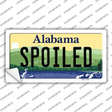 Spoiled Alabama Novelty Sticker Decal Small