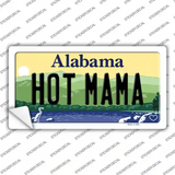 Hot Mama Alabama Novelty Sticker Decal Small