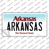 Arkansas Novelty Sticker Decal Small