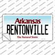 Bentonville Arkansas Novelty Sticker Decal Small