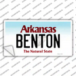 Benton Arkansas Novelty Sticker Decal Small