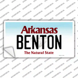 Benton Arkansas Novelty Sticker Decal Small