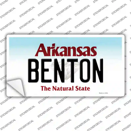 Benton Arkansas Novelty Sticker Decal Small