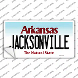 Jacksonville Arkansas Novelty Sticker Decal Small