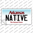 Native Arkansas Novelty Sticker Decal Small