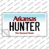 Hunter Arkansas Novelty Sticker Decal Small