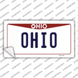 Ohio Novelty Sticker Decal Small